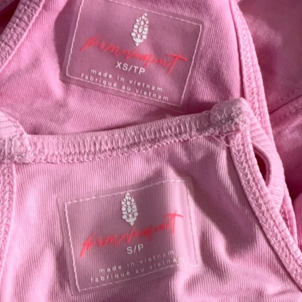 FREE PEOPLE Movement Hot Shot Onesie Prism Pink NWOT - Picture 3 of 11